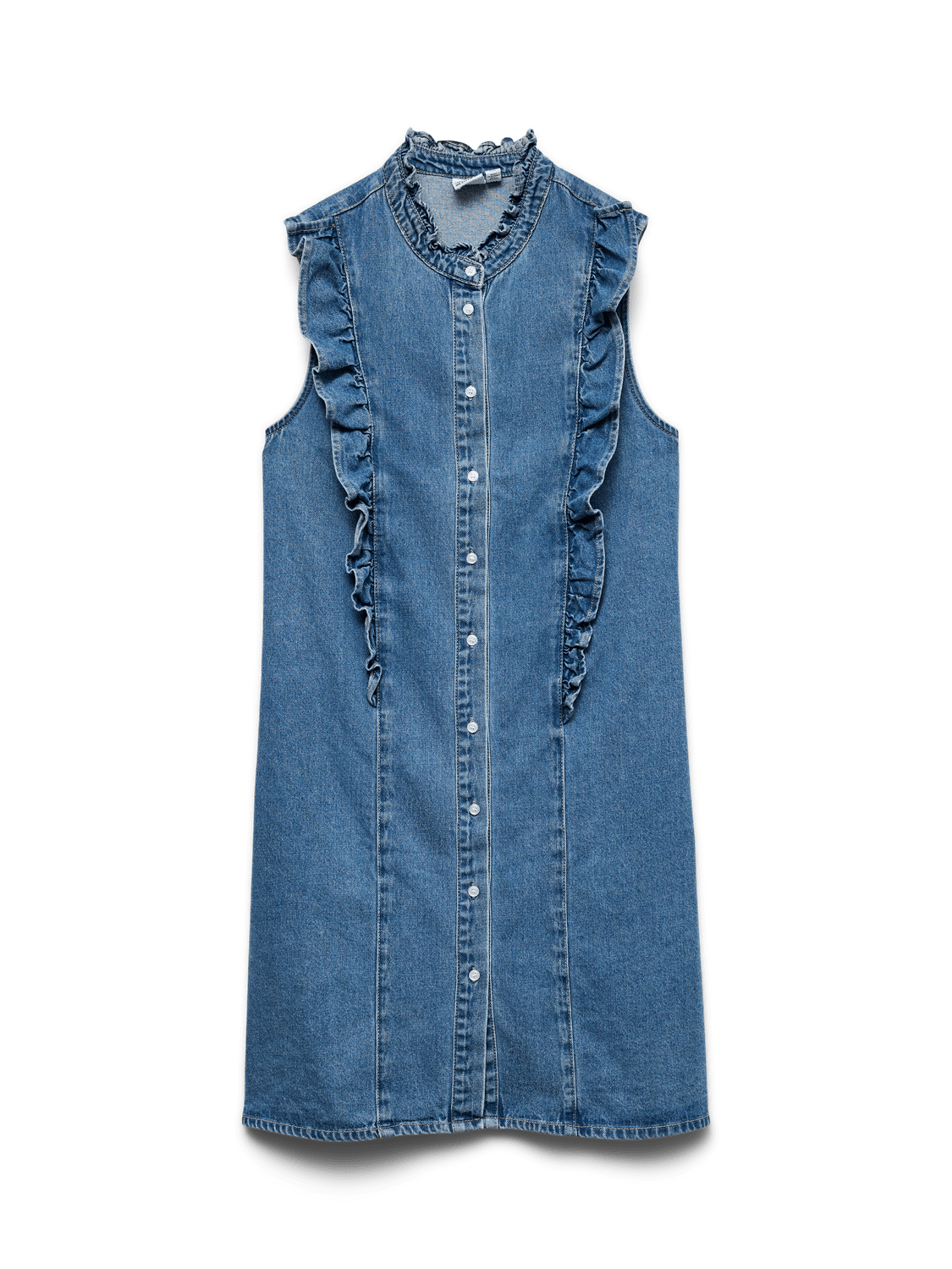 VMLOLA Short Dress - Medium Blue Denim - VERO MODA & VILA Bergvik